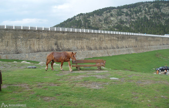 Carlit (2.921m) desde el embalse de las Bulloses 1 