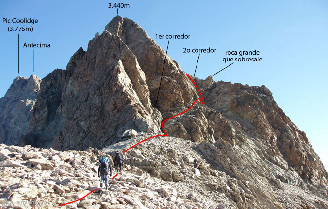 Pico Coolidge (3.775m) 2