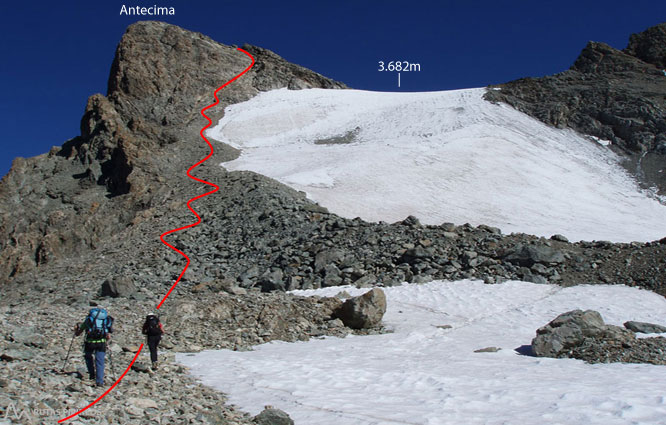 Pico Coolidge (3.775m) 2