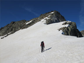 Pico de Amitges (2.848m) y Tuc de Saboredo (2.829m)