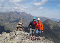 Pic de Cataperdís (2.806m) con vistas dirección NO al macizo de la Pica d´Estats.