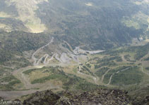 Zona baja de la estación de Arcalís.