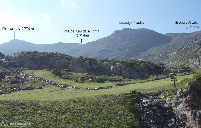 Pico de Cataperdís (2.806m) y pico de Arcalís (2.776m) 1 