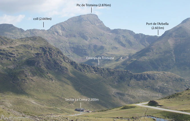 Pico de Cataperdís (2.806m) y pico de Arcalís (2.776m) 1 