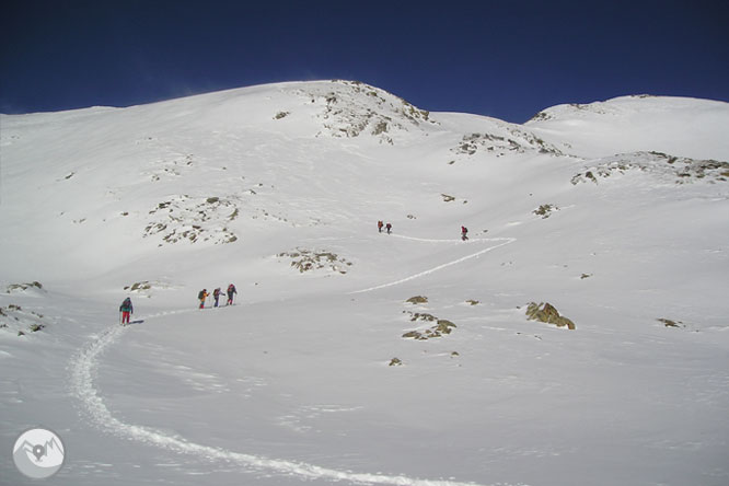Pico de la Coma del Forn (2.685m) desde la Pleta del Prat 1 