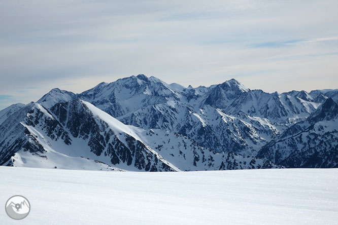 Pico de la Coma del Forn (2.685m) desde la Pleta del Prat 1 