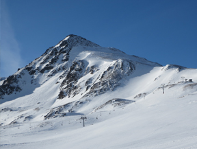 Pico de la Mina (2.683m) desde el collado de Puymorens