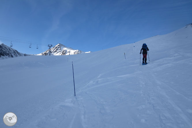 Pico de la Mina (2.683m) desde el collado de Puymorens 1 
