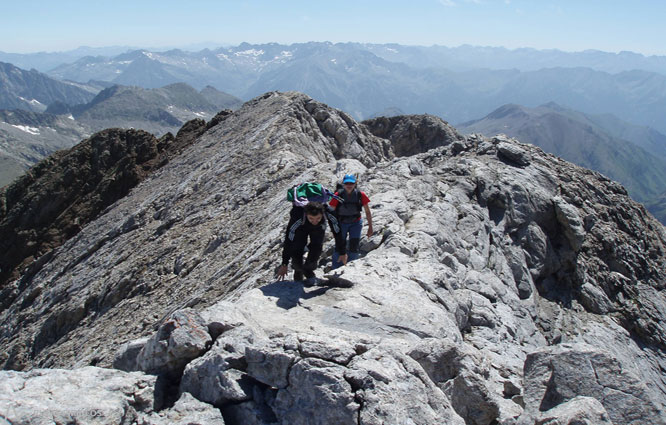 Vallibierna (3.067m) y Culebras (3.062m) por Llauset 1 