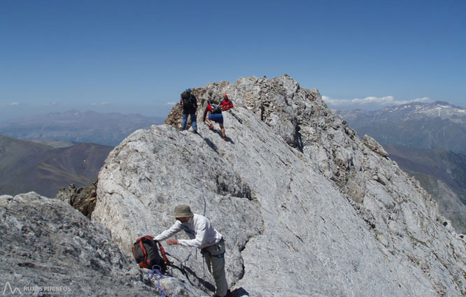 Vallibierna (3.067m) y Culebras (3.062m) por Llauset 1 