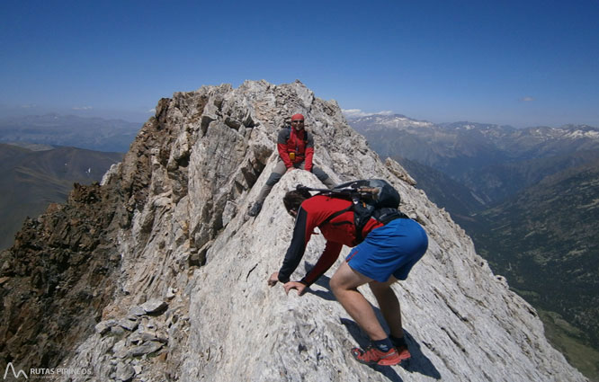 Vallibierna (3.067m) y Culebras (3.062m) por Llauset 1 