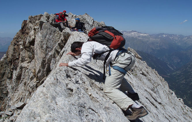 Vallibierna (3.067m) y Culebras (3.062m) por Llauset 1 