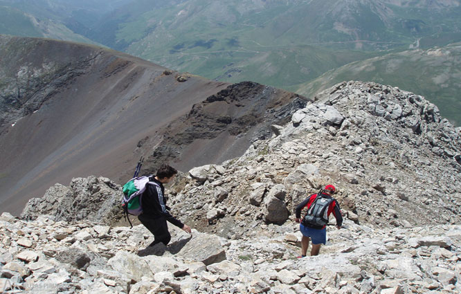 Vallibierna (3.067m) y Culebras (3.062m) por Llauset 1 