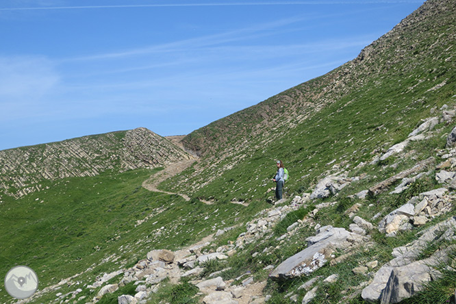 Pico Ori (2.017m) desde el puerto de Larrau 1 