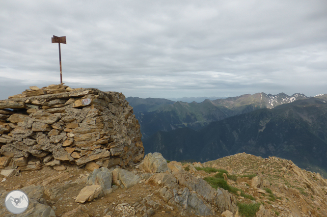 Picos de Casamanya desde el collado de Ordino 1 