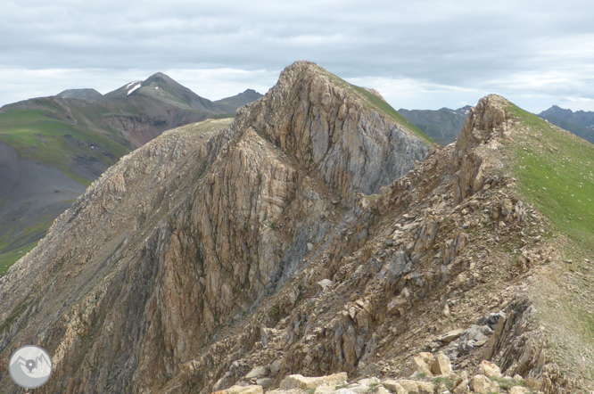 Picos de Casamanya desde el collado de Ordino 1 