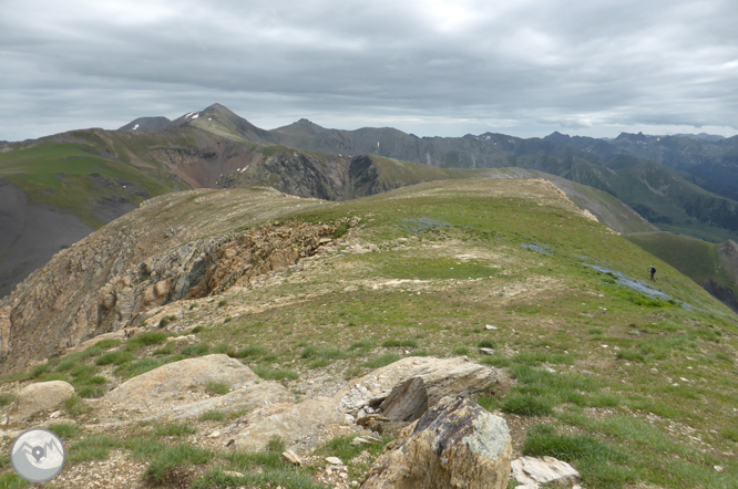 Picos de Casamanya desde el collado de Ordino 1 