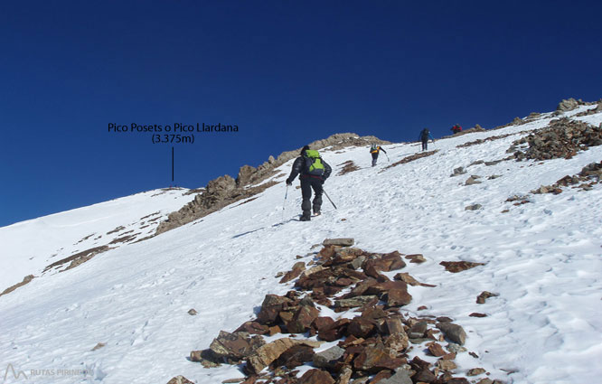 Posets (3.375m) por el refugio Ángel Orús 2 