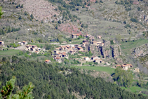 Querforadat camino al collado de Reineres.