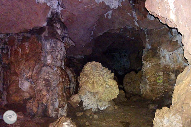 La cueva de Anes desde Prullans 1 