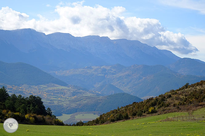 La cueva de Anes desde Prullans 1 