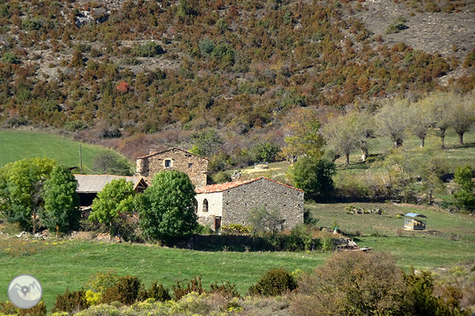 La cueva de Anes desde Prullans 1 