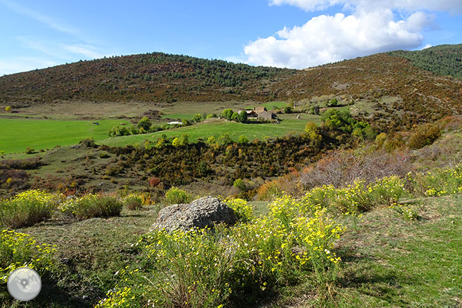 La cueva de Anes desde Prullans 1 