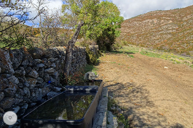 La cueva de Anes desde Prullans 1 