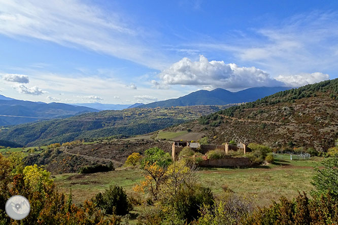 La cueva de Anes desde Prullans 1 