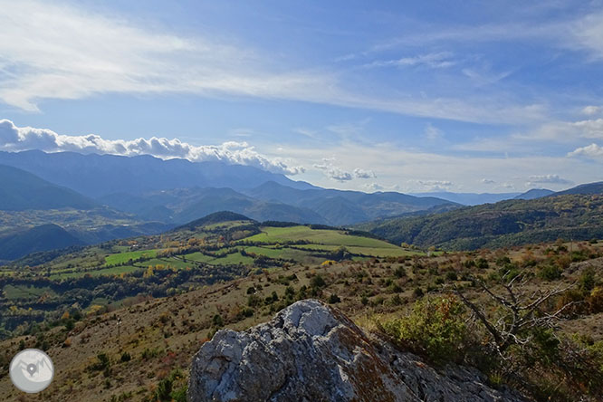 La cueva de Anes desde Prullans 1 