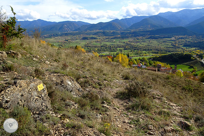 La cueva de Anes desde Prullans 1 