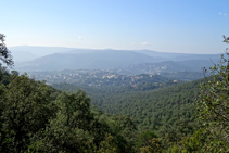 Vistas de la llanura de Calonge.