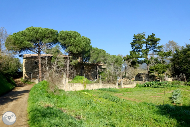 Puig Cargol y la llanura de Calonge 1 