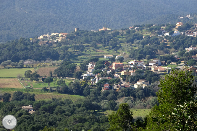 Puig Cargol y la llanura de Calonge 1 