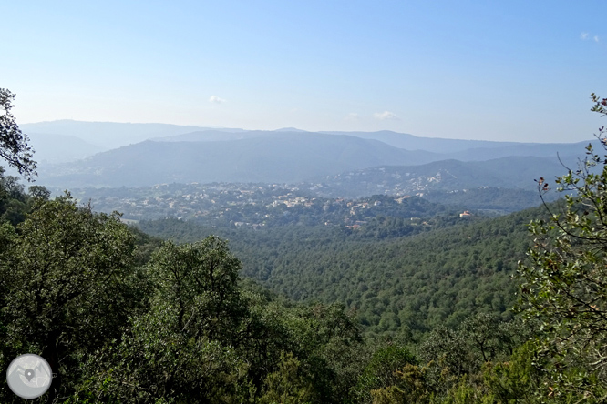 Puig Cargol y la llanura de Calonge 1 