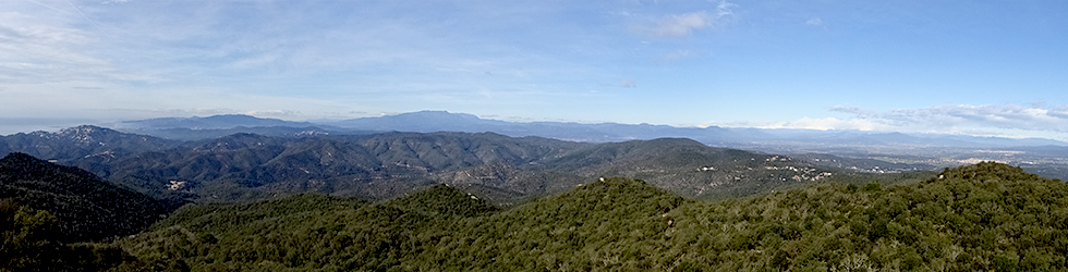 Puig de Cadiretes (519m) en la Ardenya