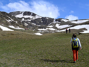 Puigpedrós (2.915m) por Engorgs desde el refugio de Malniu