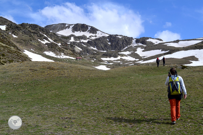 Puigpedrós (2.915m) por Engorgs desde el refugio de Malniu 1 