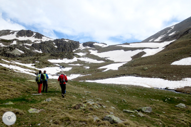 Puigpedrós (2.915m) por Engorgs desde el refugio de Malniu 1 