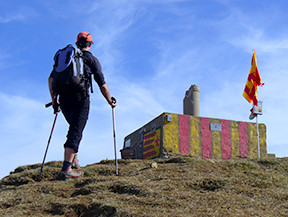 Puigsacalm (1.515m) y Puig dels Llops (1.486m) desde Joanetes