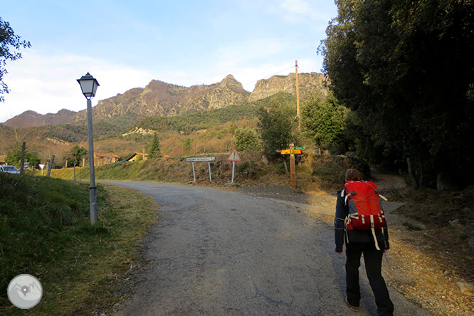 Puigsacalm (1.515m) y Puig dels Llops (1.486m) desde Joanetes 1 