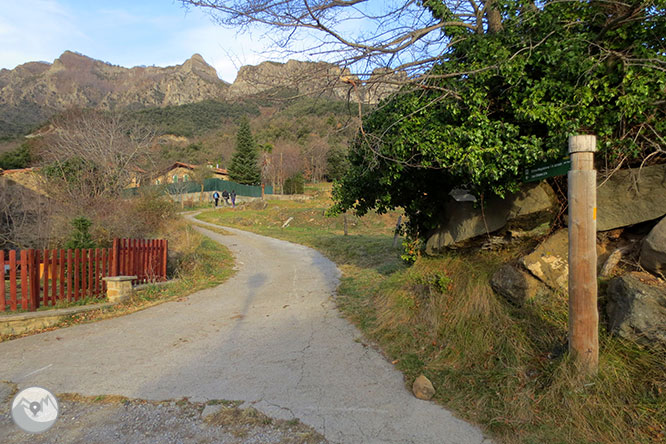 Puigsacalm (1.515m) y Puig dels Llops (1.486m) desde Joanetes 1 