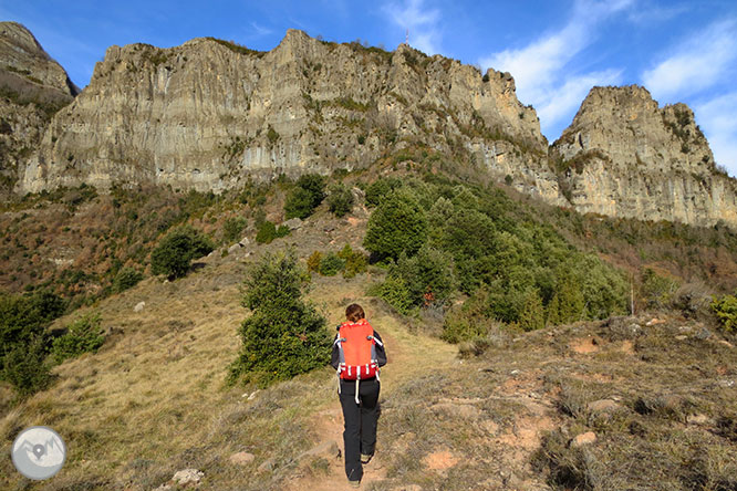 Puigsacalm (1.515m) y Puig dels Llops (1.486m) desde Joanetes 1 