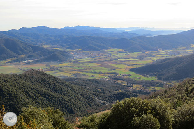 Puigsacalm (1.515m) y Puig dels Llops (1.486m) desde Joanetes 1 