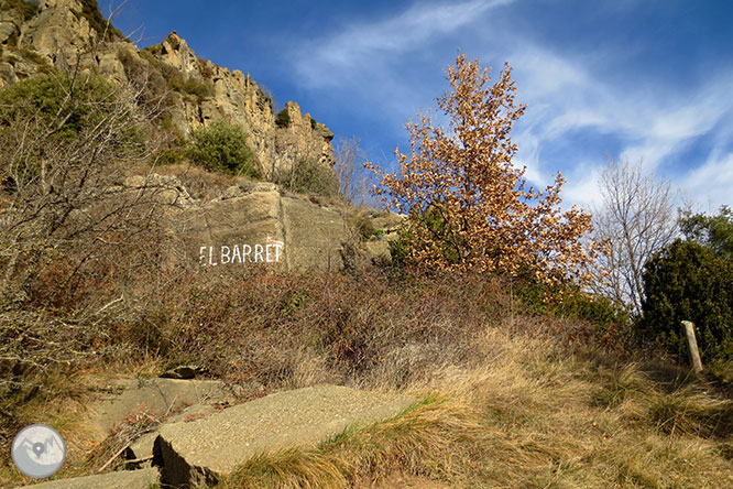 Puigsacalm (1.515m) y Puig dels Llops (1.486m) desde Joanetes 1 