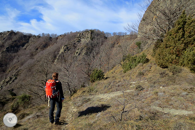 Puigsacalm (1.515m) y Puig dels Llops (1.486m) desde Joanetes 1 