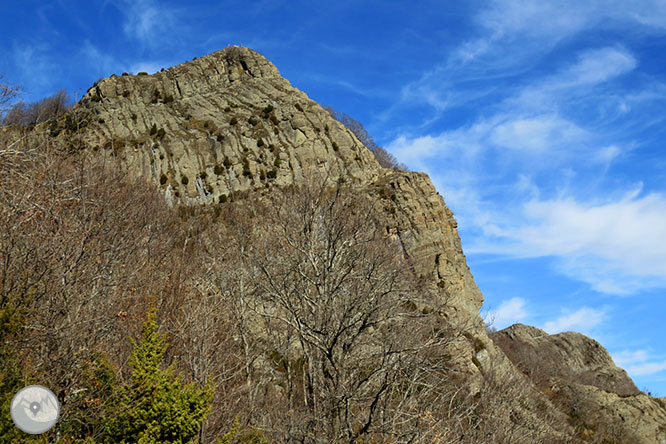 Puigsacalm (1.515m) y Puig dels Llops (1.486m) desde Joanetes 1 