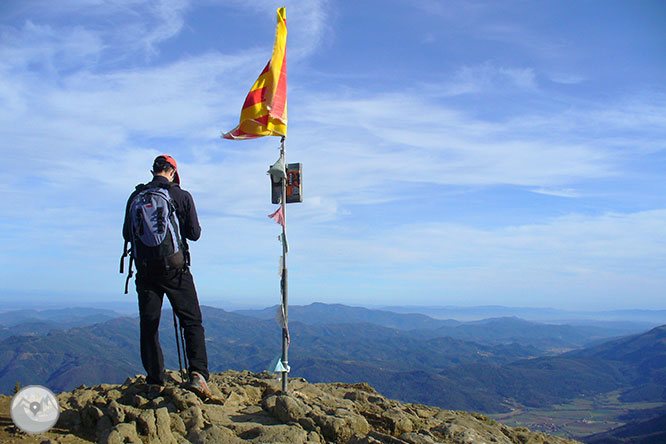 Puigsacalm (1.515m) y Puig dels Llops (1.486m) desde Joanetes 1 