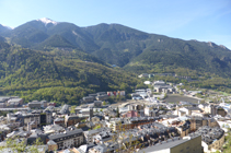 Vistas de la Umbría de Andorra.