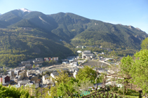 El bosque de la Umbría de Andorra.